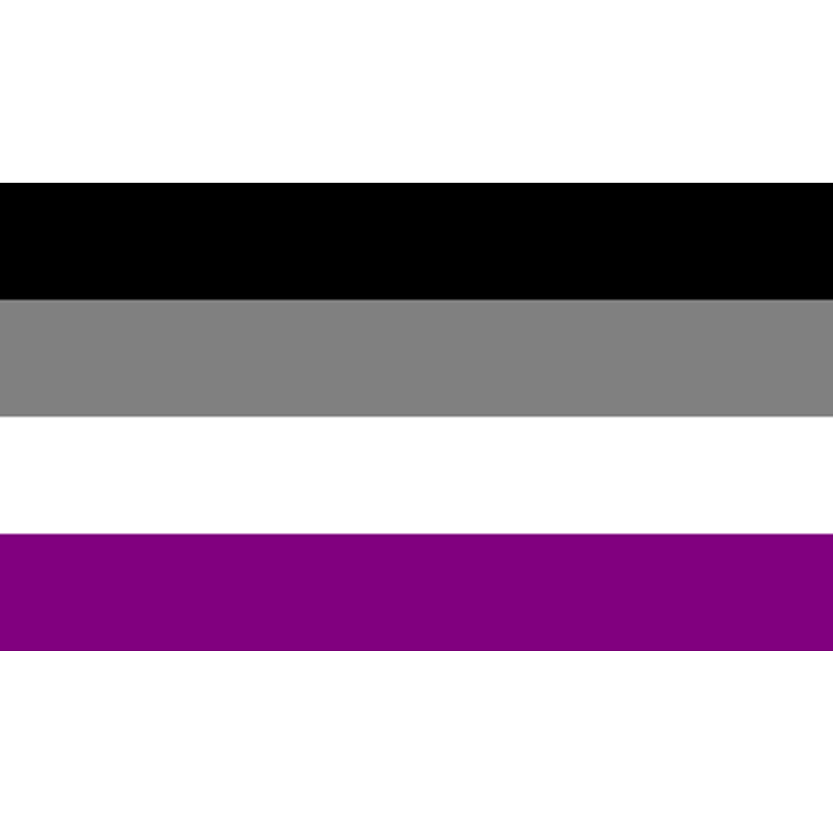 5' Asexual Flag.